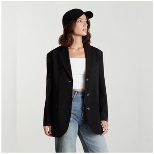 NEW Everlane The 80s Blazer Oversized Wool Jacket 8